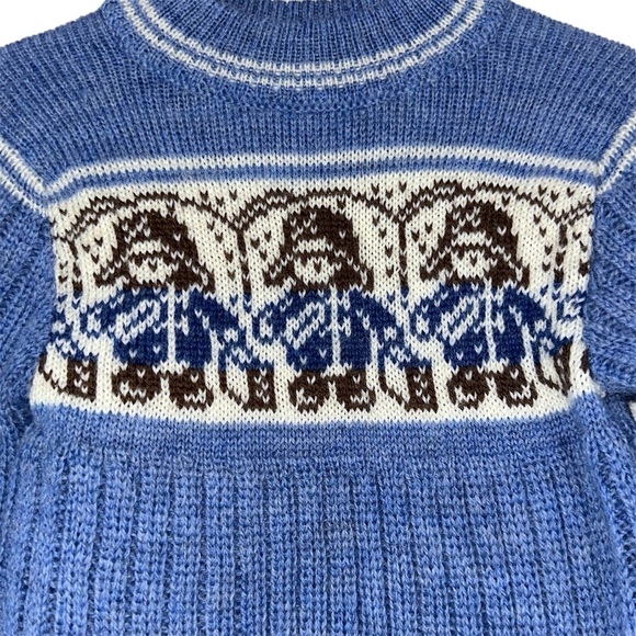 Boy’s Made In England Wool Paddington Bear Sweater - Picture 3 of 5